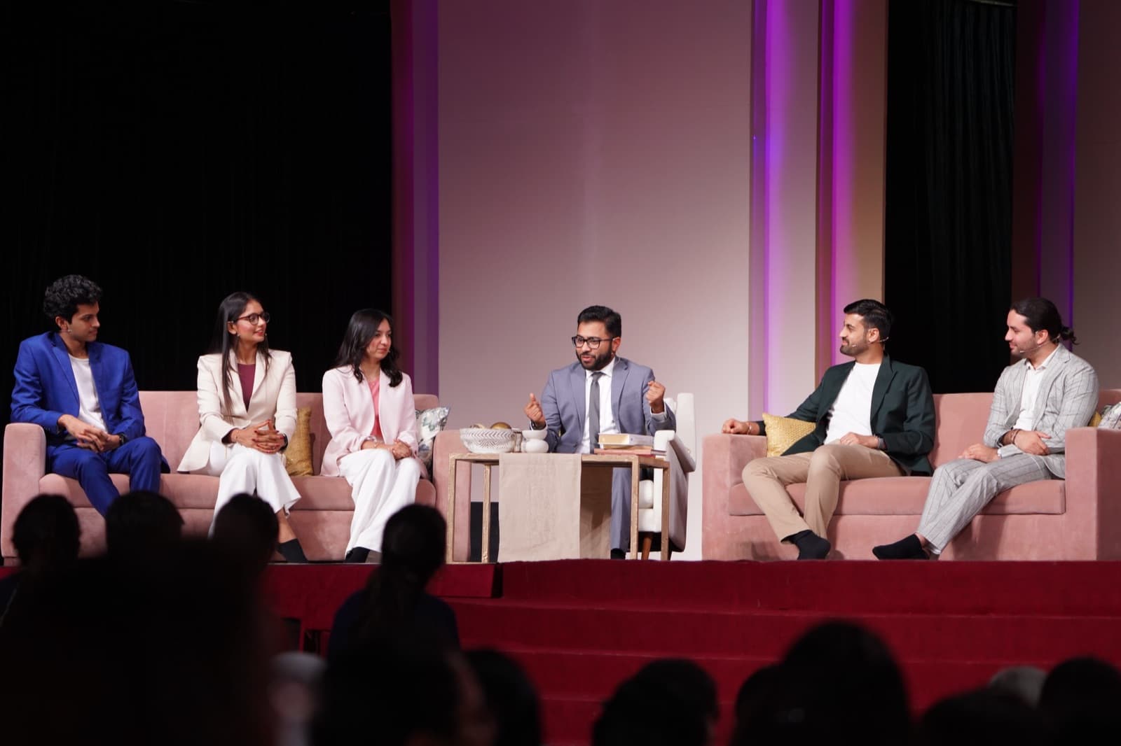 On a panel at an Oximy talk show and launch